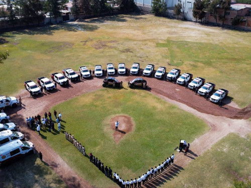 Presume El Salto fortalecimiento de seguridad con entrega de 24 nuevas unidades operativas