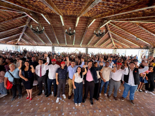 El PT presume músculo y trabajo en Juanacatlán