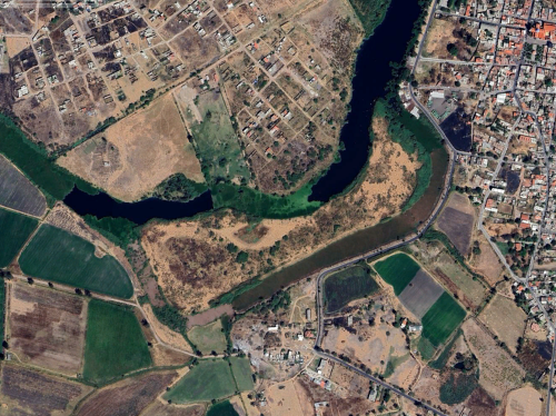 Río Santiago: ¿Qué es un meandro?