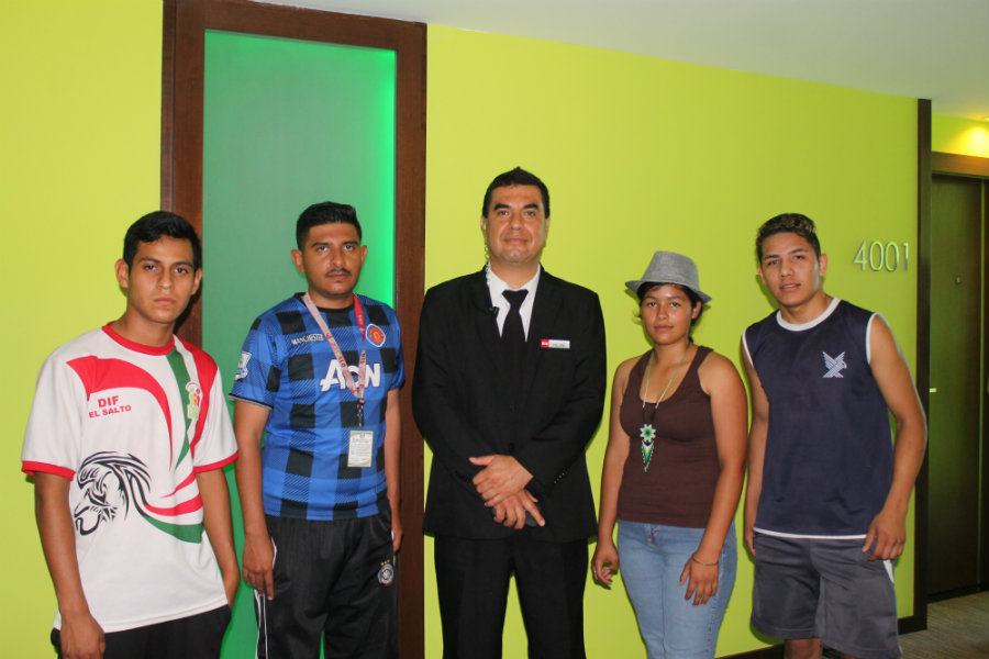 42 pisos en 4 minutos