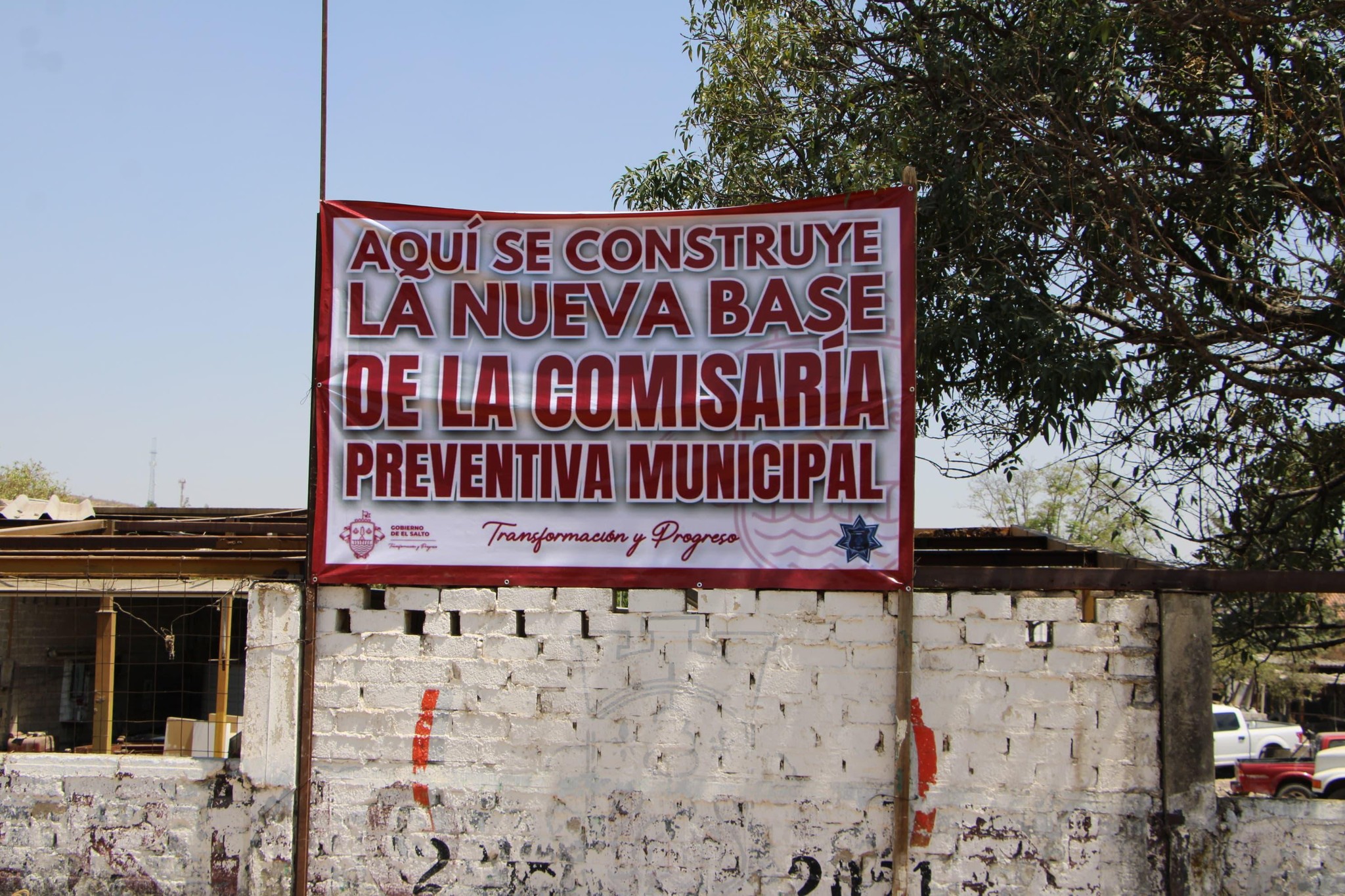Anuncian nueva base de la Policía en Cabecera de El Salto