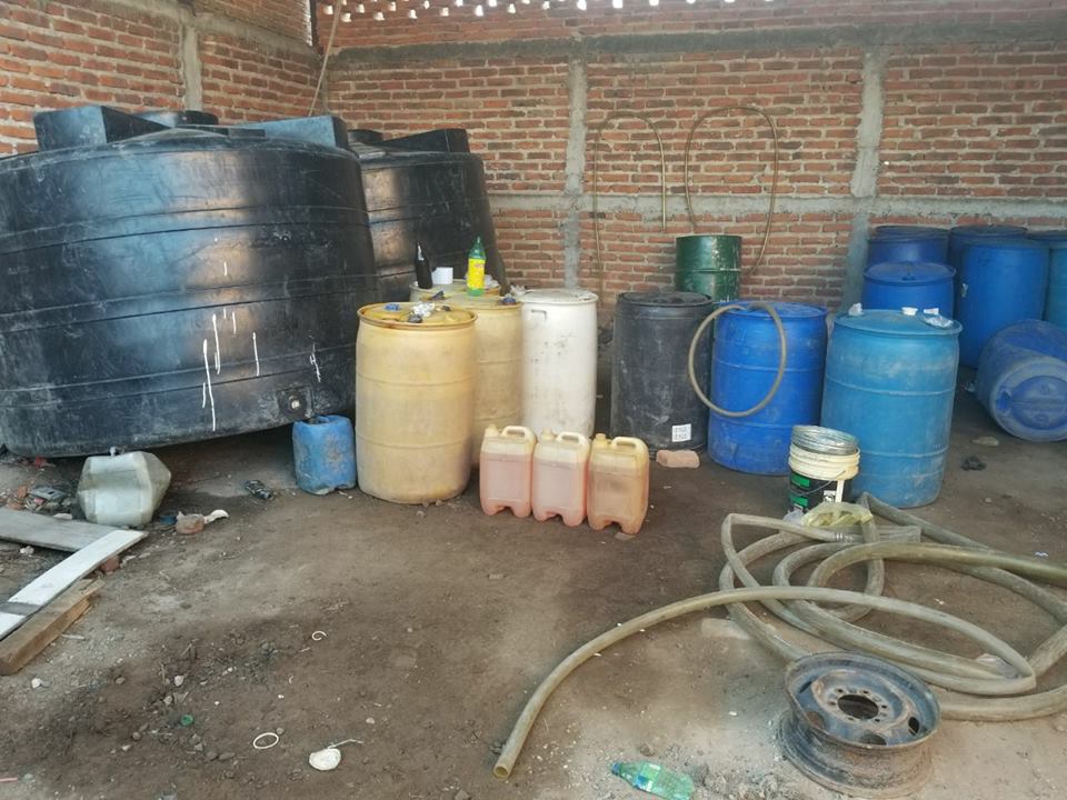 Aseguran cerca de 7 mil litros de combustible