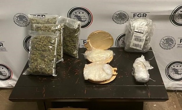 Aseguran droga en Paquetería ubicada en El Salto