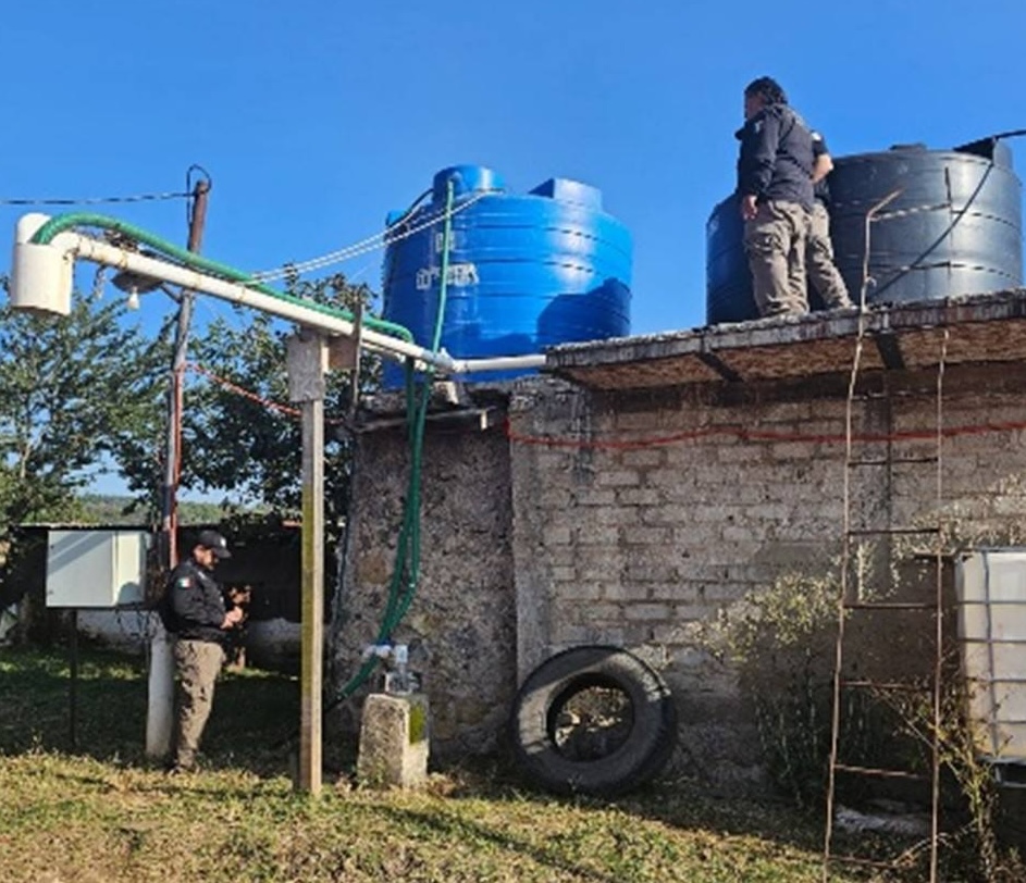 Aseguran instalaciones de aprovechamiento de agua en Juanacatlán