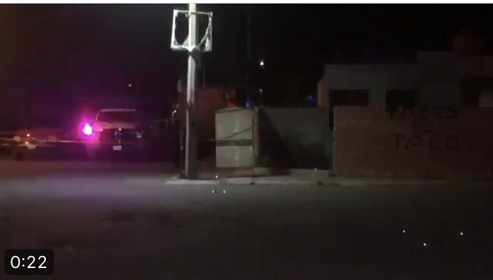 Asesinan a hombre en La Azucena