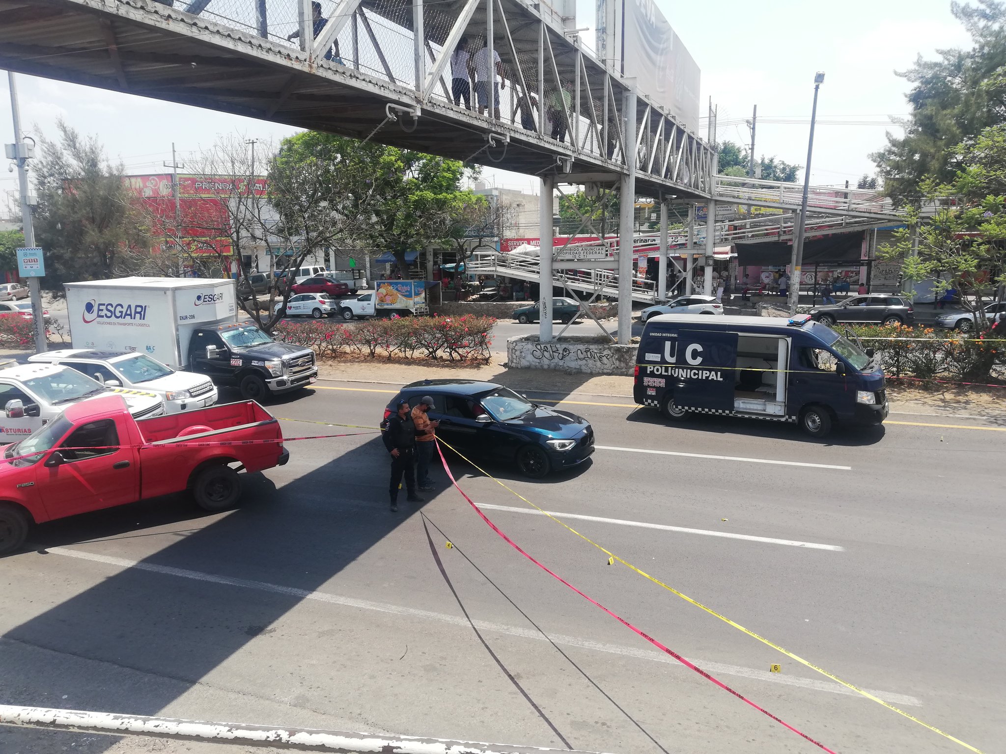 Balean a hombre sobre Carretera a Chapala