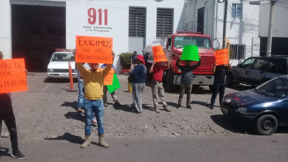 Piden Bomberos reinstalación