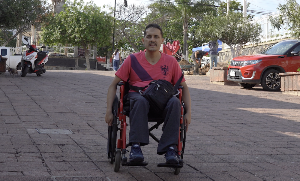 Braulio Franco y las "Ruedas de su vida"