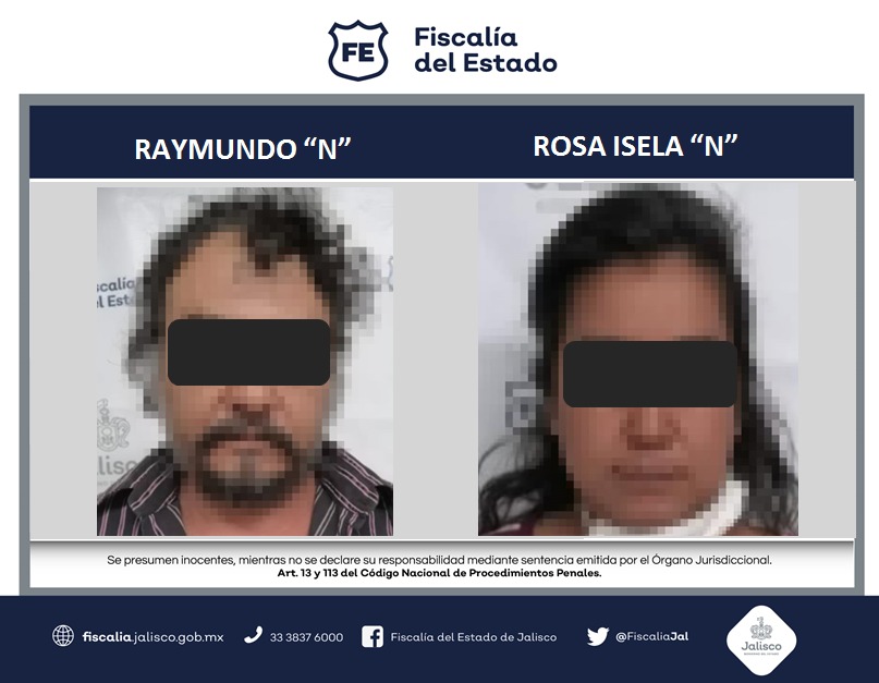 Cae pareja de esposos por maltrato a menor en El Salto