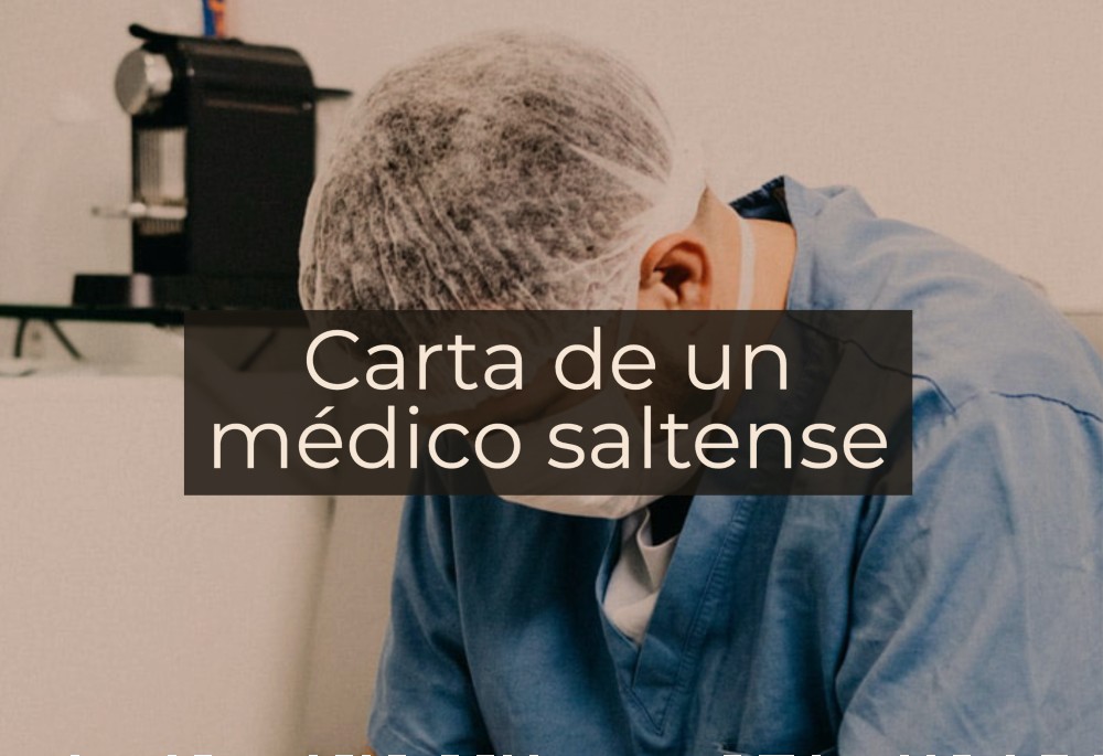 Carta de un médico saltense a su familia