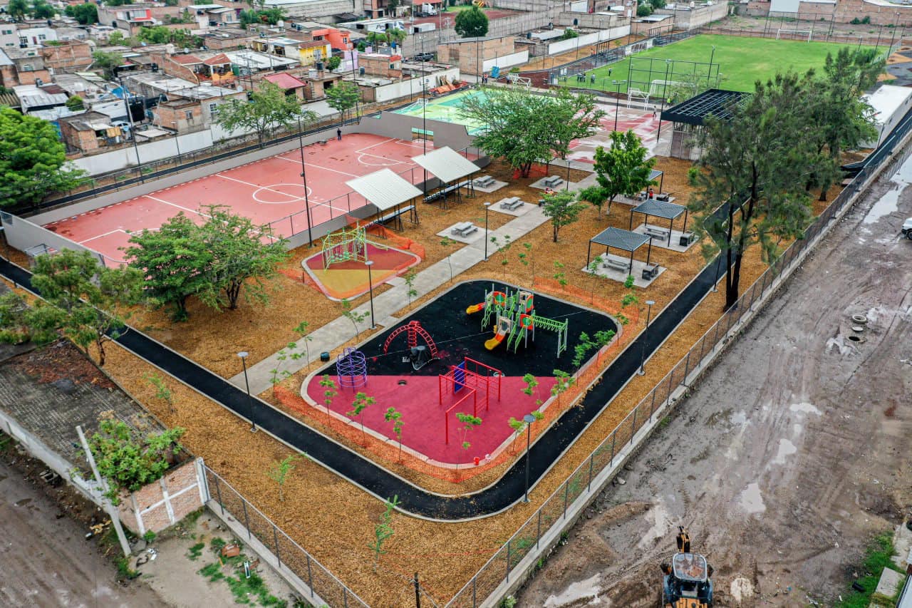 Casi lista Unidad Deportiva Los Minerales