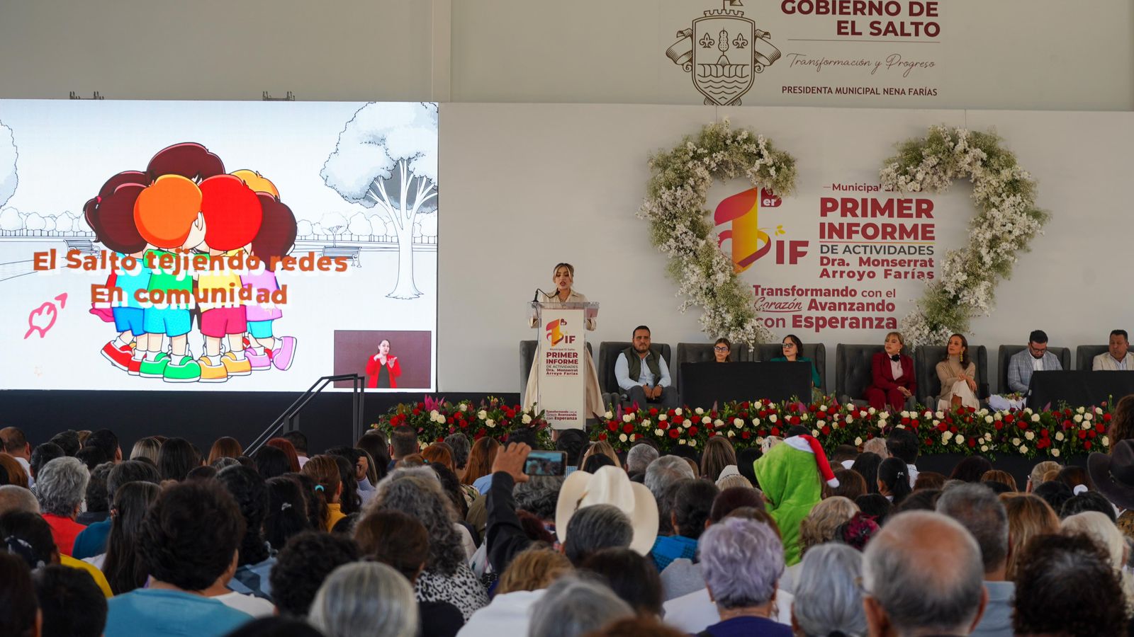 Celebra DIF El Salto primer informe de actividades