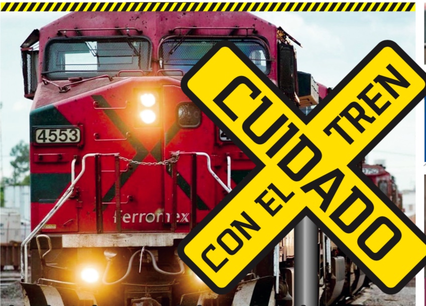 Cuidado con el tren