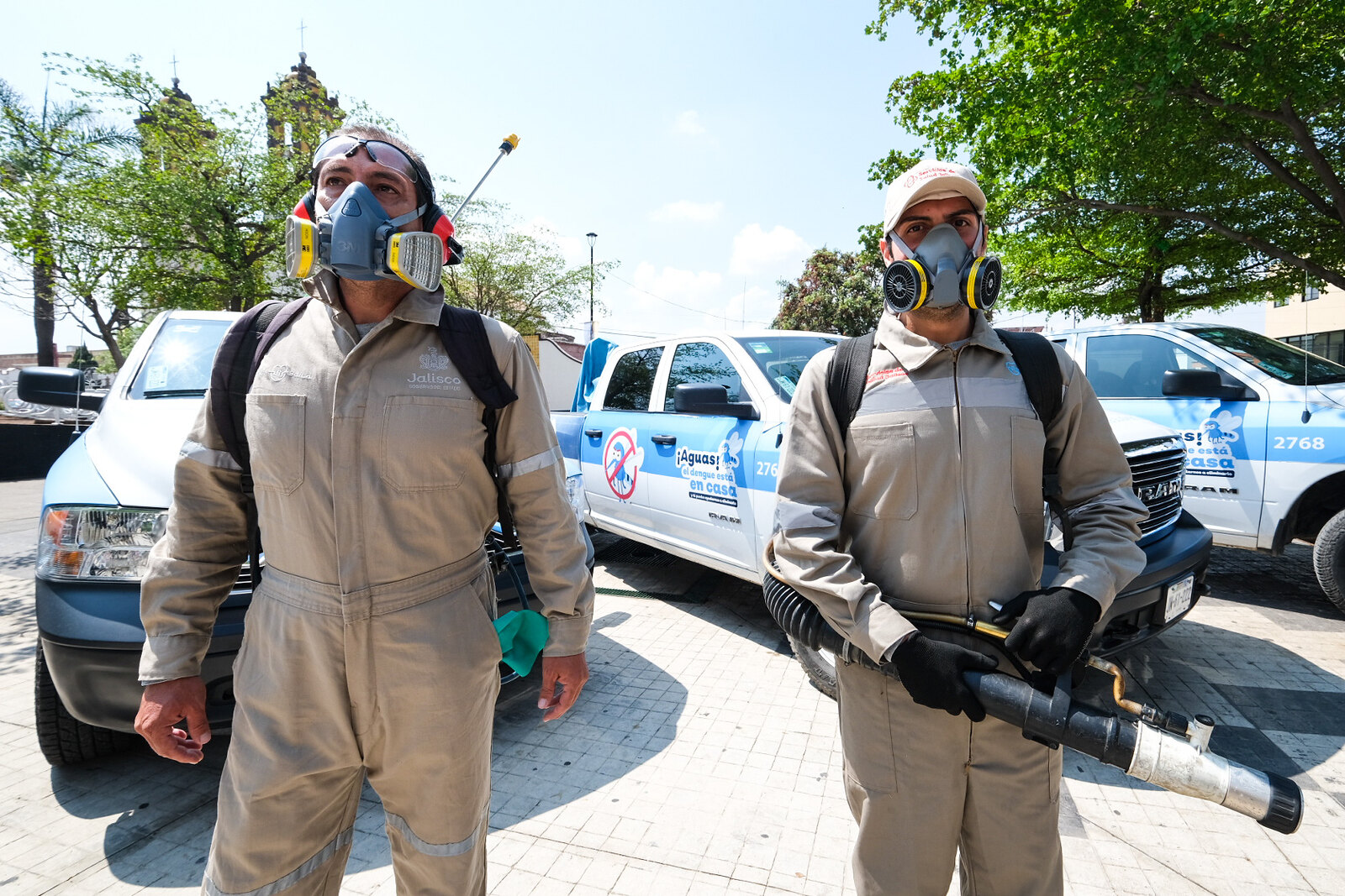 Dan banderazo en El Salto al Día "D" con acciones para luchar contra el dengue