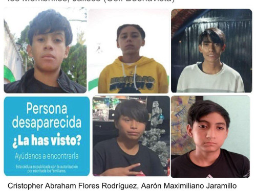 Desaparecen cinco adolescentes en Ixtlahuacán de los Membrillos