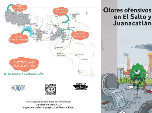 ¿Cuál es la fuente de los Olores Ofensivos en El Salto y Juanacatlán?