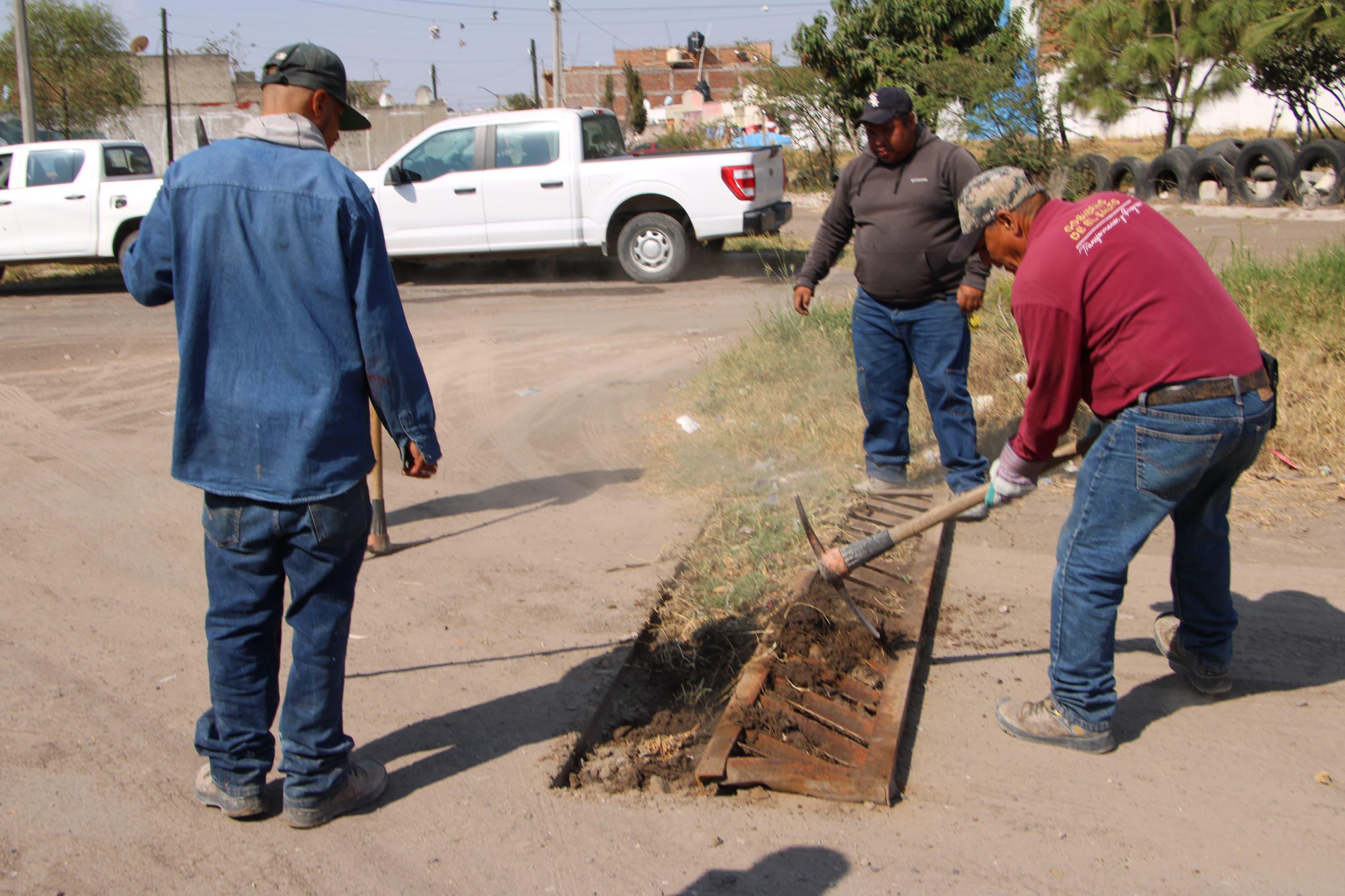 El Salto arrancó operativo preventivo de limpieza de infraestructura pluvial