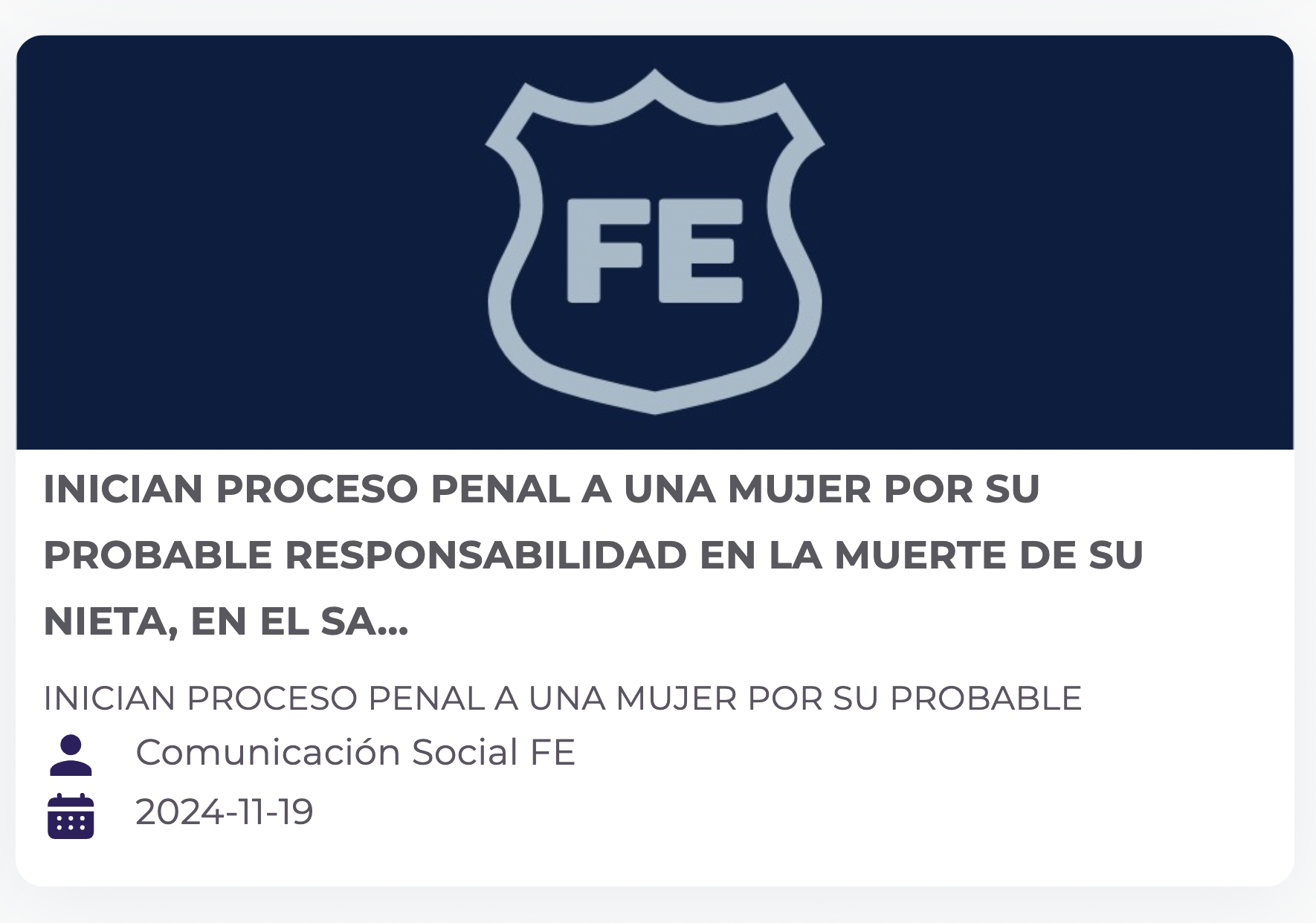 En El Salto: procesan a mujer por presuntamente quitarle la vida a su nieta