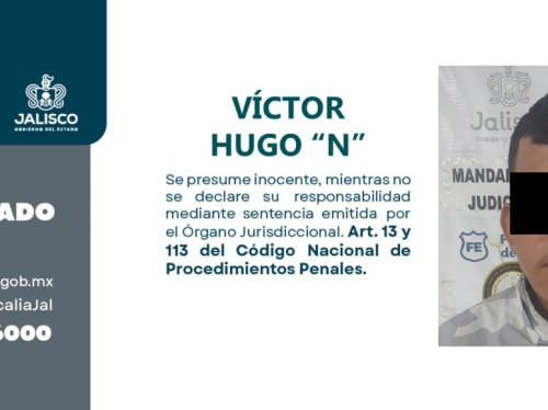 En Zapotlanejo: cae presunto abusador; vinculado por abuso sexual infantil agravado