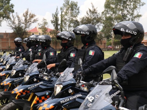Entregan motocicletas a Comisaría de El Salto