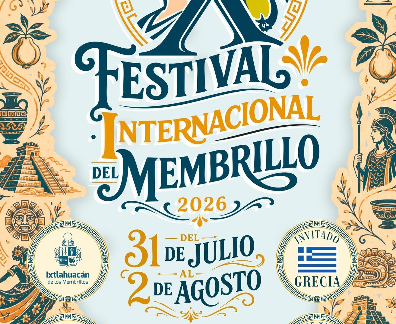 Con Grecia como invitado, celebrarán el X Festival Internacional del Membrillo