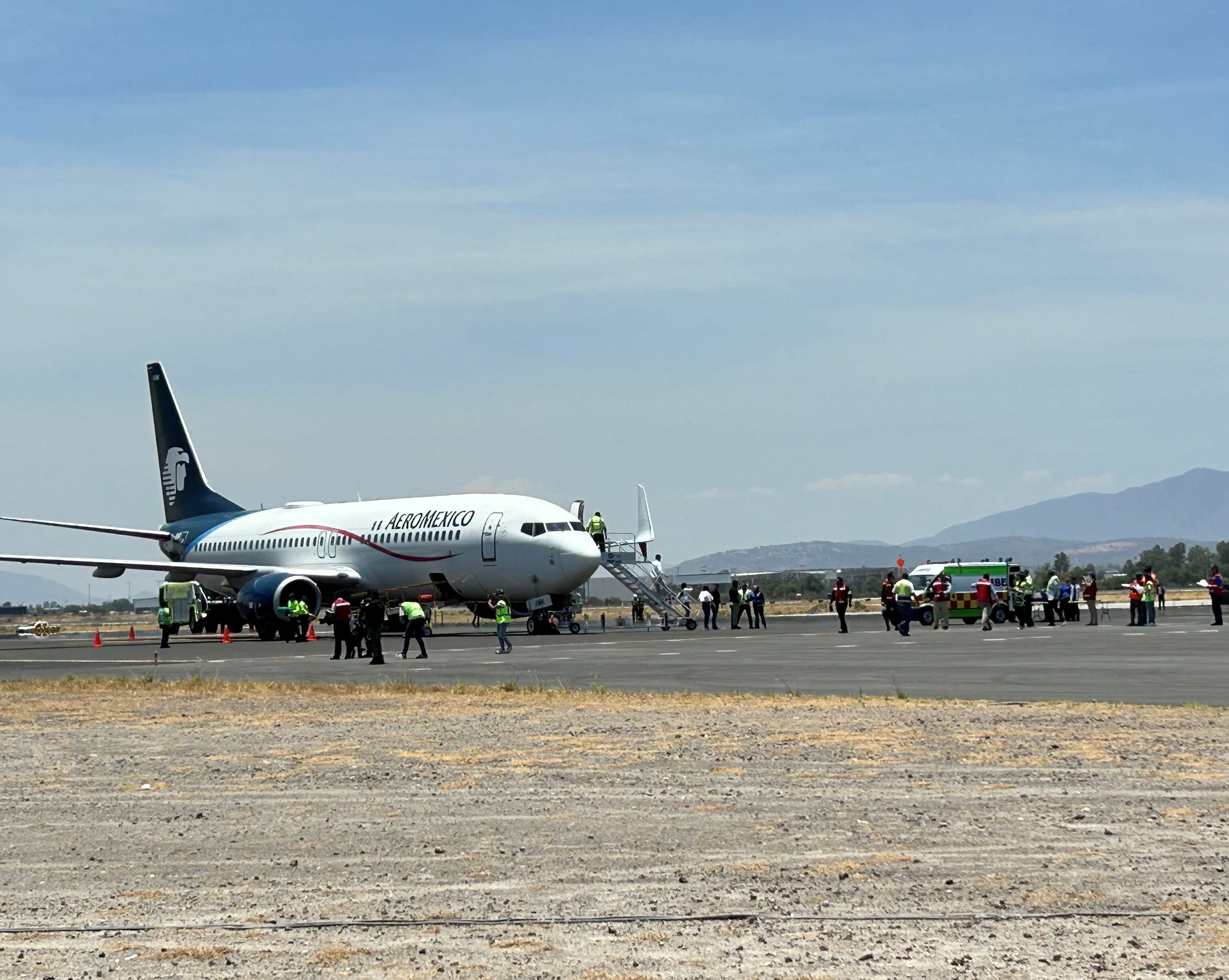 Realizan simulacro a escala real de amenaza de bomba en Aeropuerto de Guadalajara