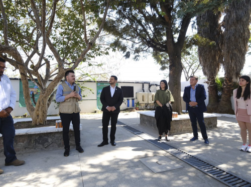 Heineken invierte para instalar un “nido de lluvia” en Centro de Salud de El Salto