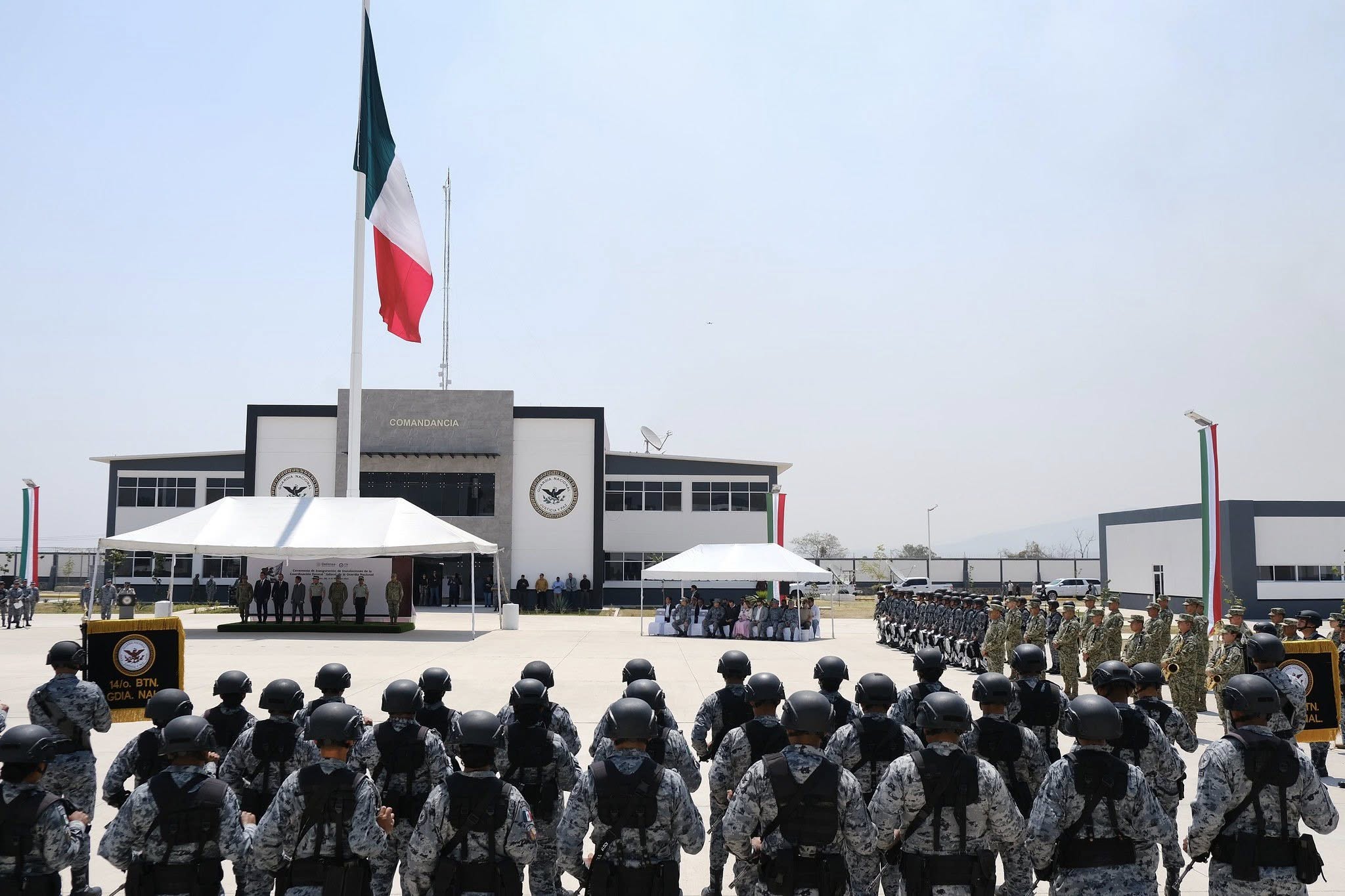 Inauguraron en El Salto nueva Base de la Guardia Nacional