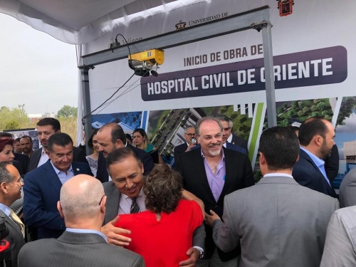 Inicia construcción del Hospital Civil de Oriente 