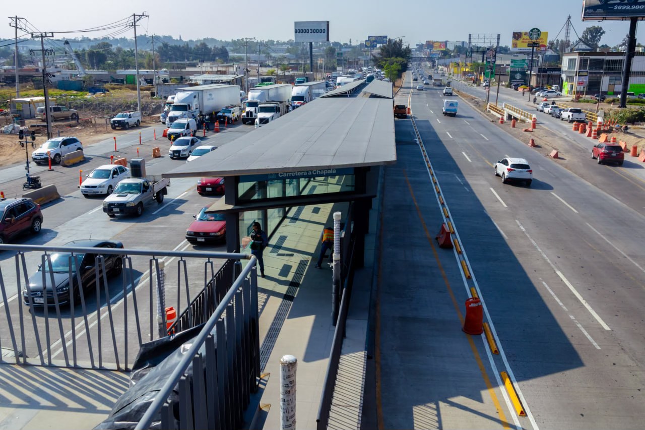 Inician en mayo pruebas sin pasajeros de la "Línea 5" en Carretera a Chapala