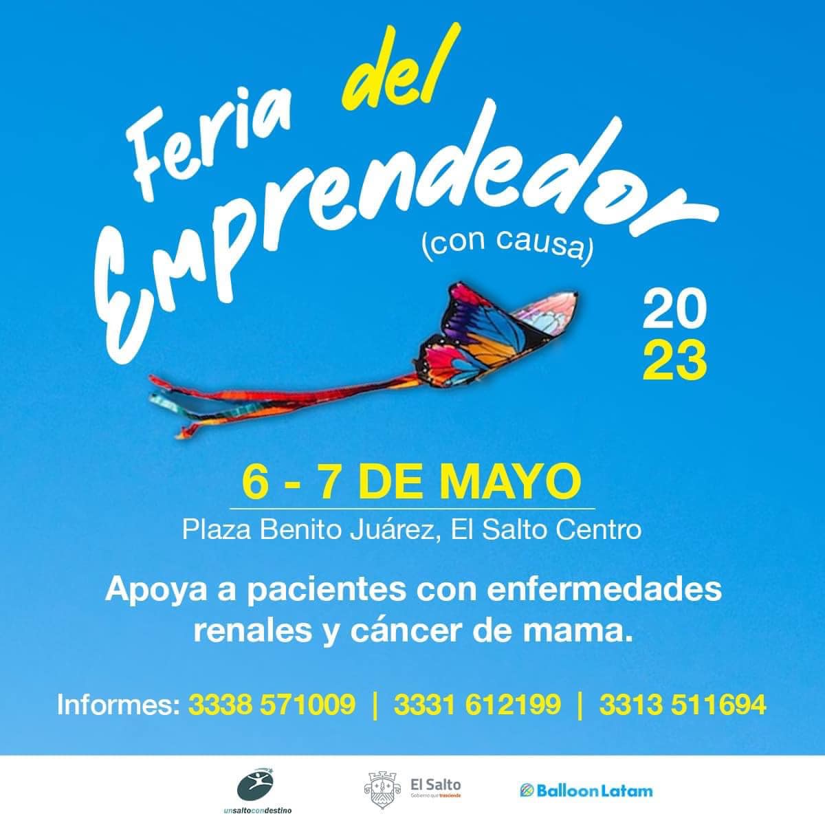 Invita El Salto a participar en Feria del Emprendedor