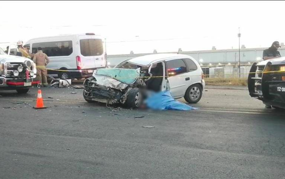 Joven muere en accidente en entronque de Carretera a Chapala y Carretera a El Salto