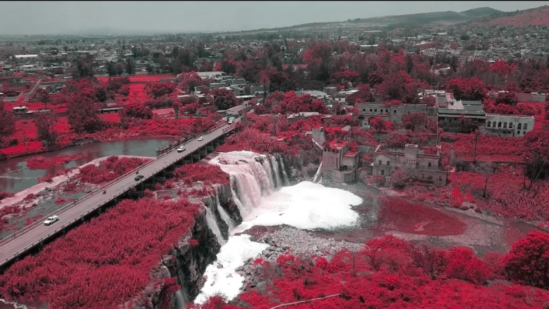 “La marca del agua”, documental que retrata desde las alturas y en infrarrojo la tragedia ambiental del Río Santiago