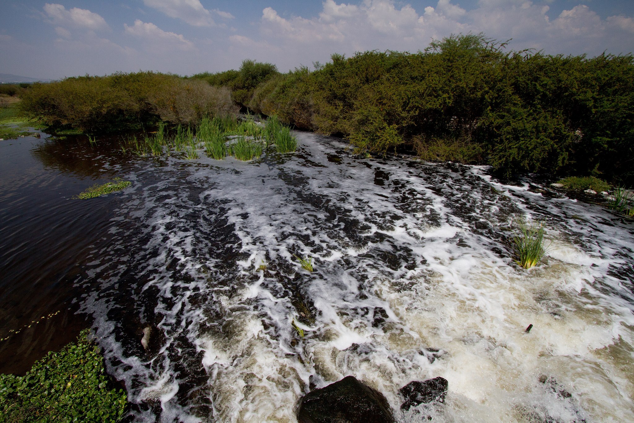 Ordenan a Conagua transparentar descargas al Río Santiago