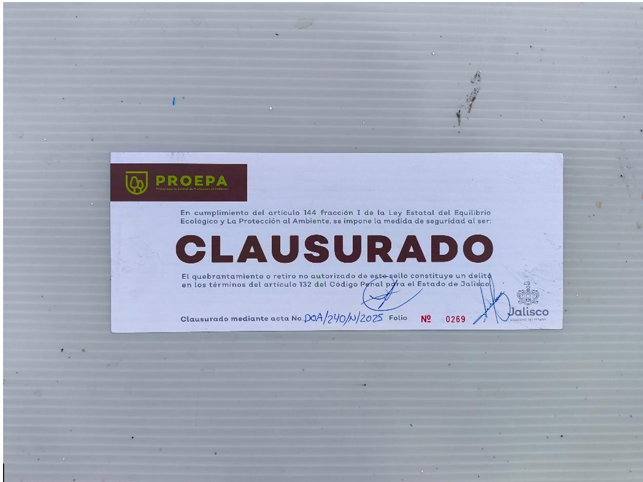 Por irregularidades ambientales, clausuraron parcialmente Rastro Municipal de Juanacatlán