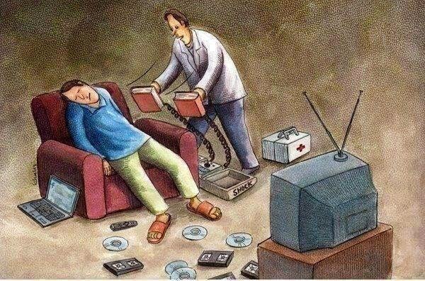 Prefieren ver televisión que leer