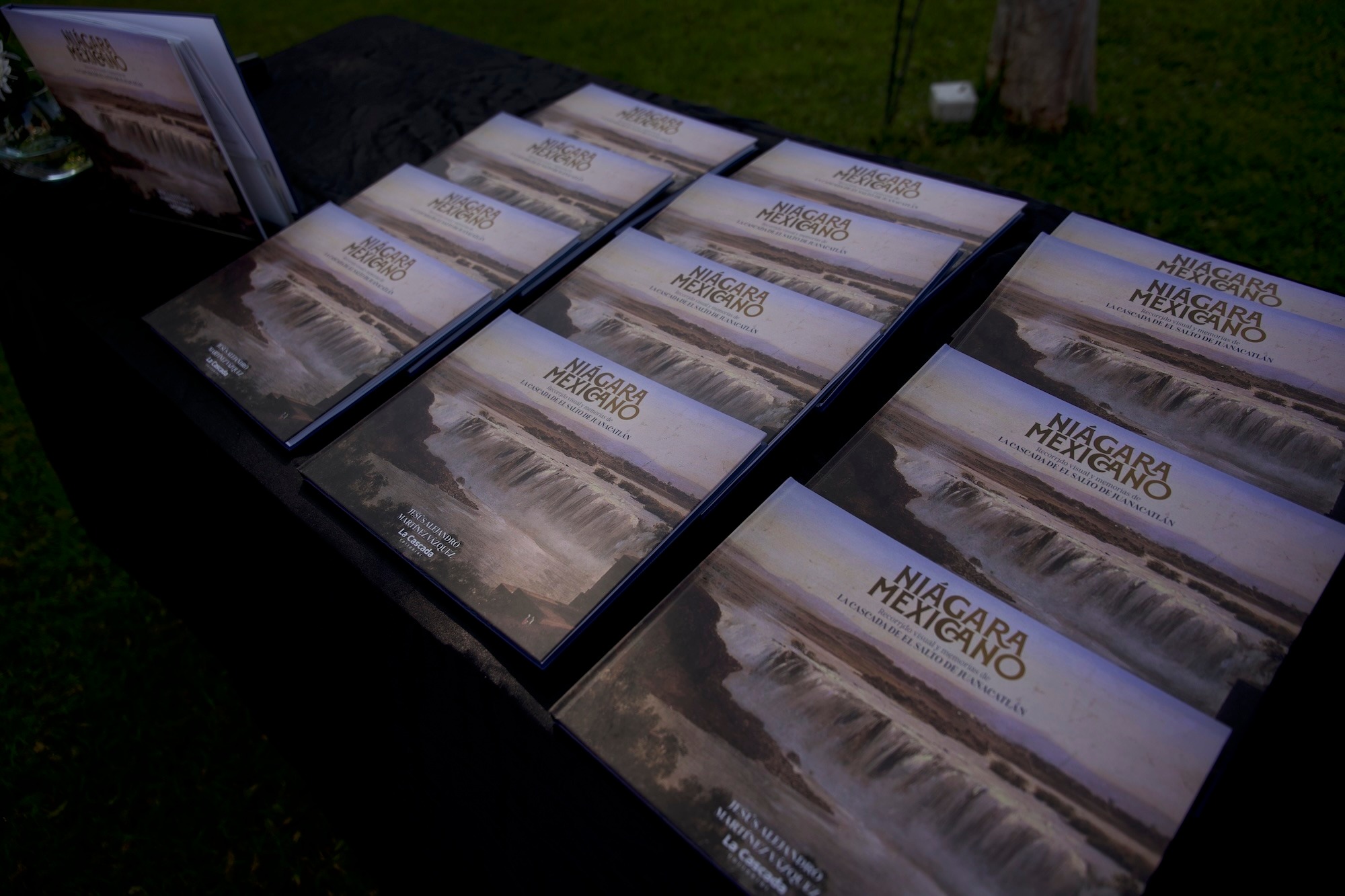 Presentan el libro "Niágara Mexicano" de Editorial La Cascada