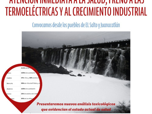 Presentarán evidencias de daño toxicológico en pobladores de El Salto y Juanacatlán