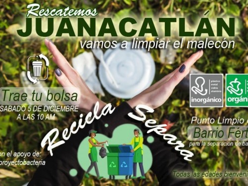 Punto limpio comunitario en Juanacatlán