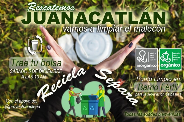 Punto limpio comunitario en Juanacatlán