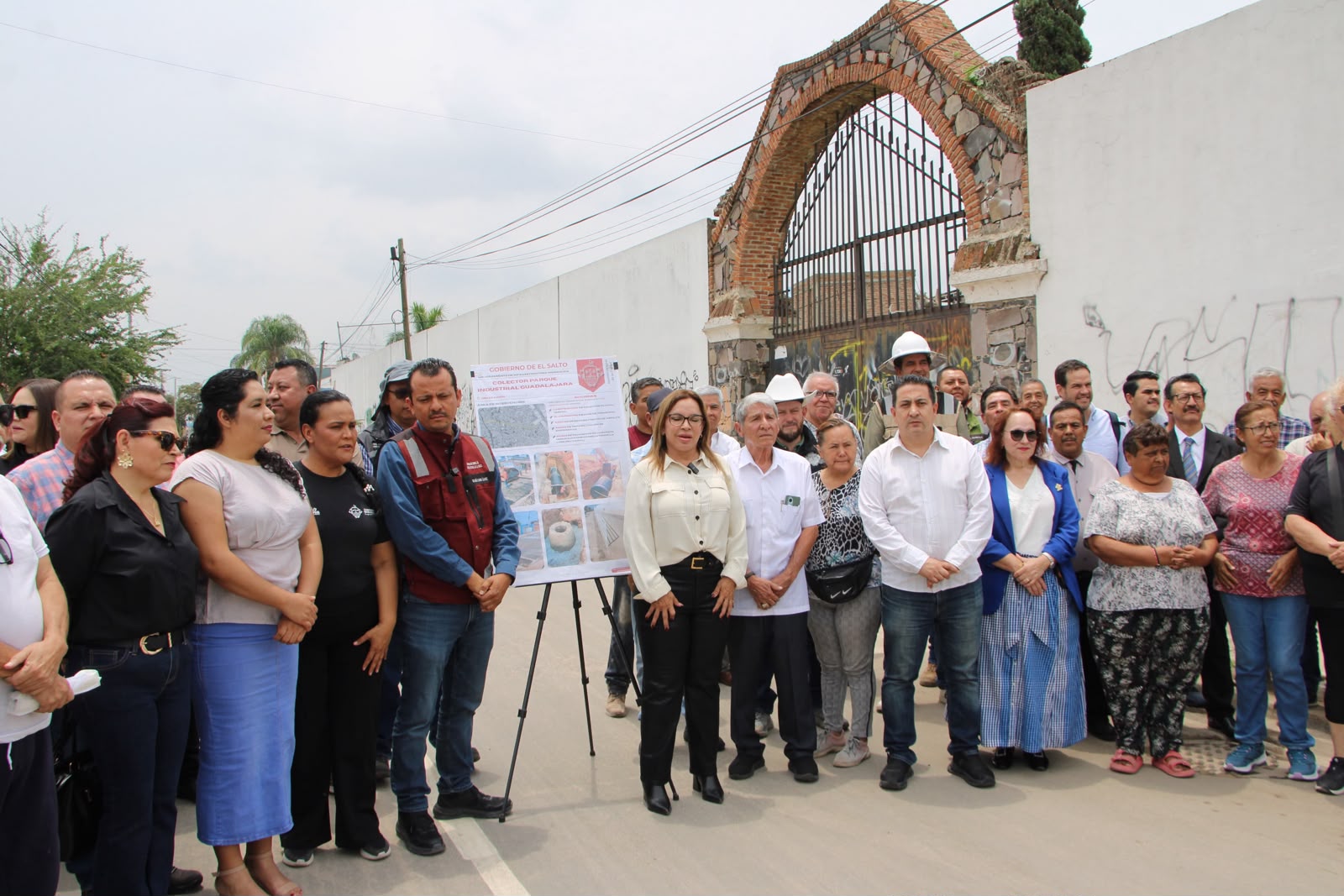 Realizan obra hídrica para prevenir inundaciones en Las Pintas