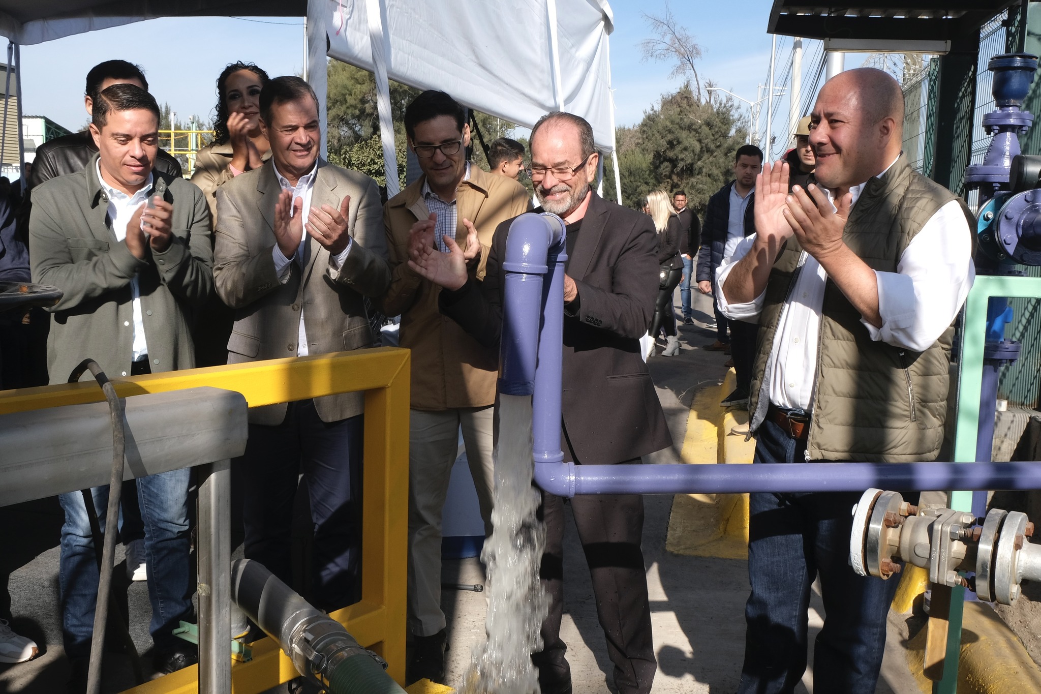 Comienza a operar la Línea Morada para reutilizar agua en industrias de El Salto