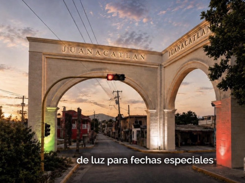 Renovarán arcos de entrada al centro de Juanacatlán
