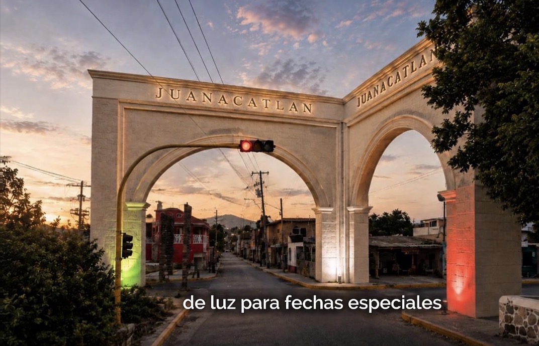 Renovarán arcos de entrada al centro de Juanacatlán