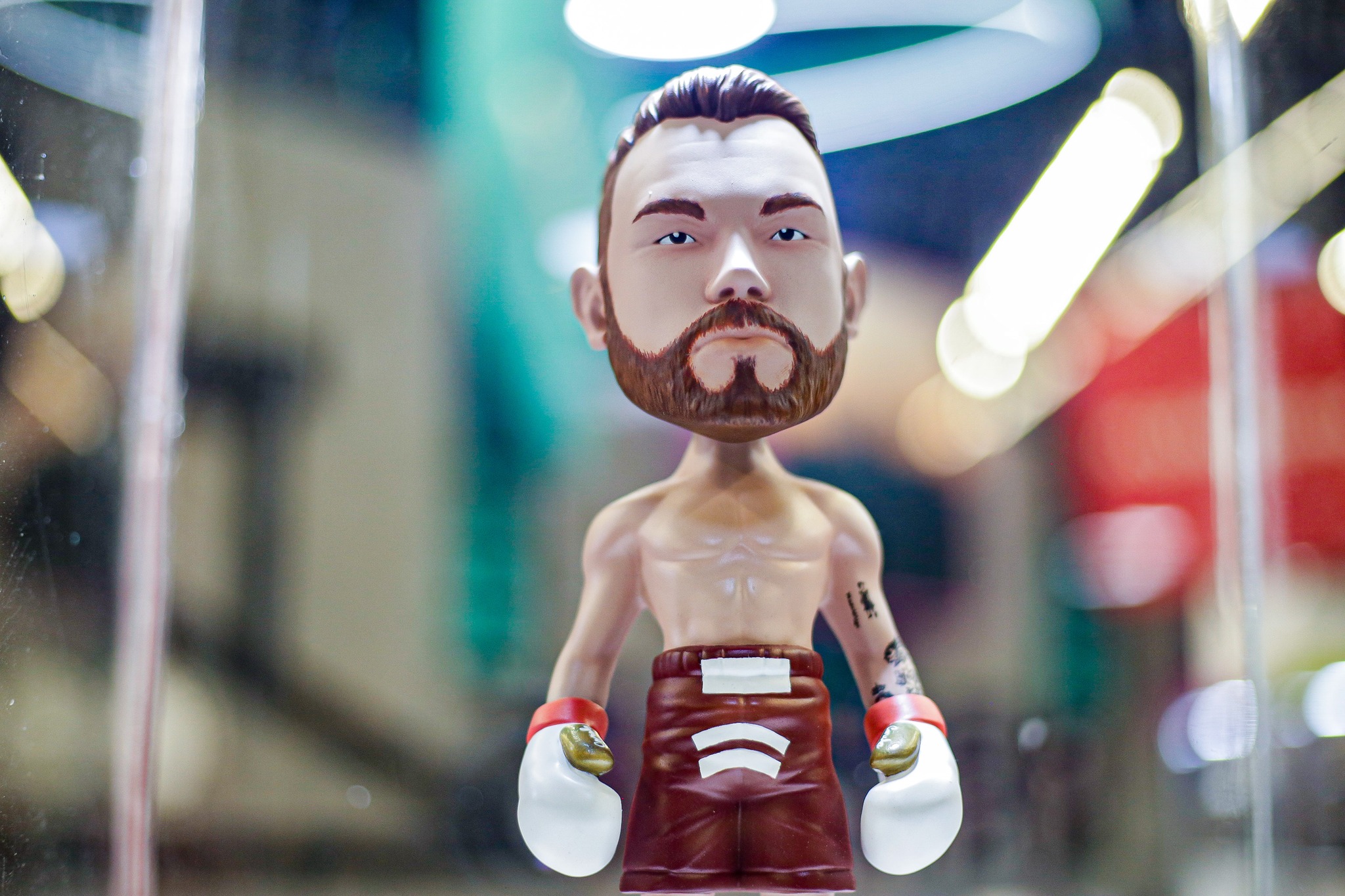 ¿Se parece? exhiben en Talend Land figura de "Canelo"