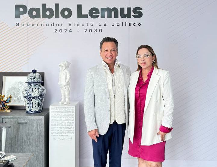 Se reúnen Nena Farías y Pablo Lemus para coordinar proyectos prioritarios para El Salto