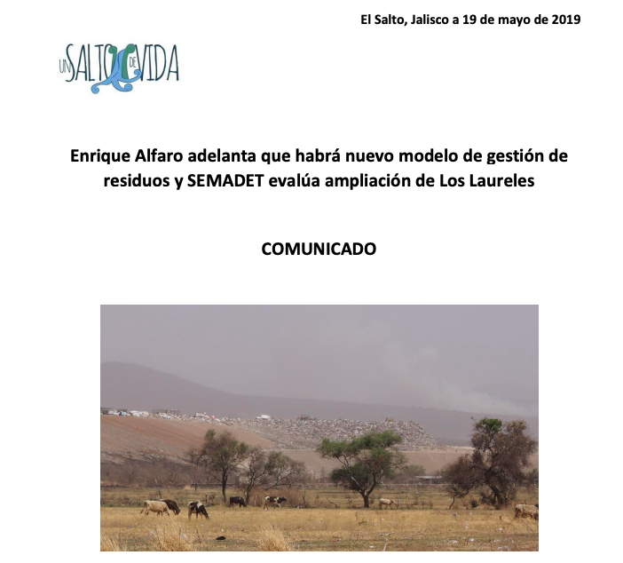 SEMADET evalúa ampliación de Los Laureles.- Un Salto de Vida