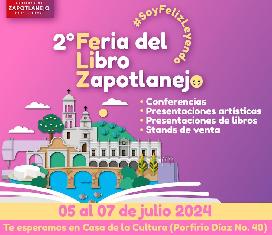 "Soy feliz leyendo". Así será la segunda Feria del Libro Zapotlanejo (FeLiZ)