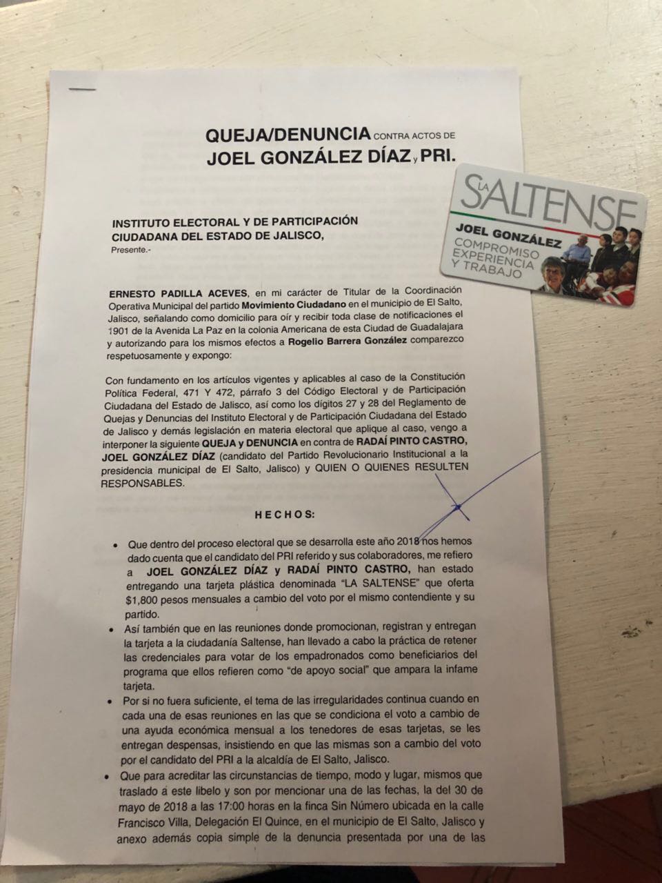 "También deberían denunciar"