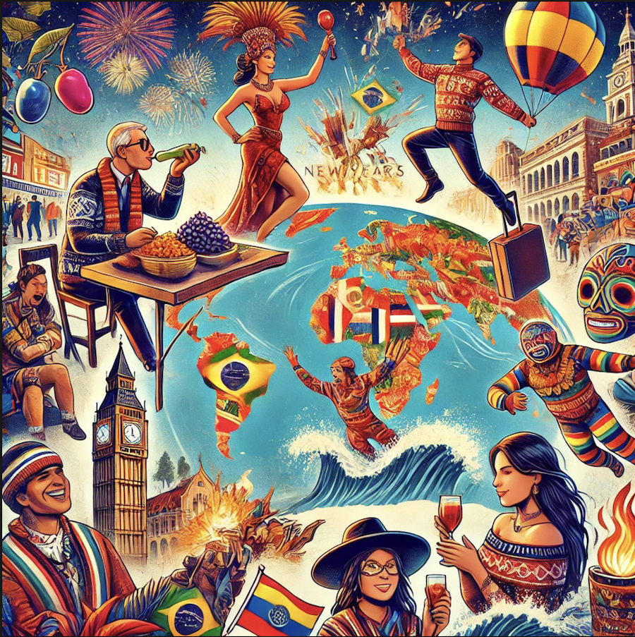 Tradiciones de Año Nuevo alrededor del mundo: Desde rituales de buena suerte hasta celebraciones únicas